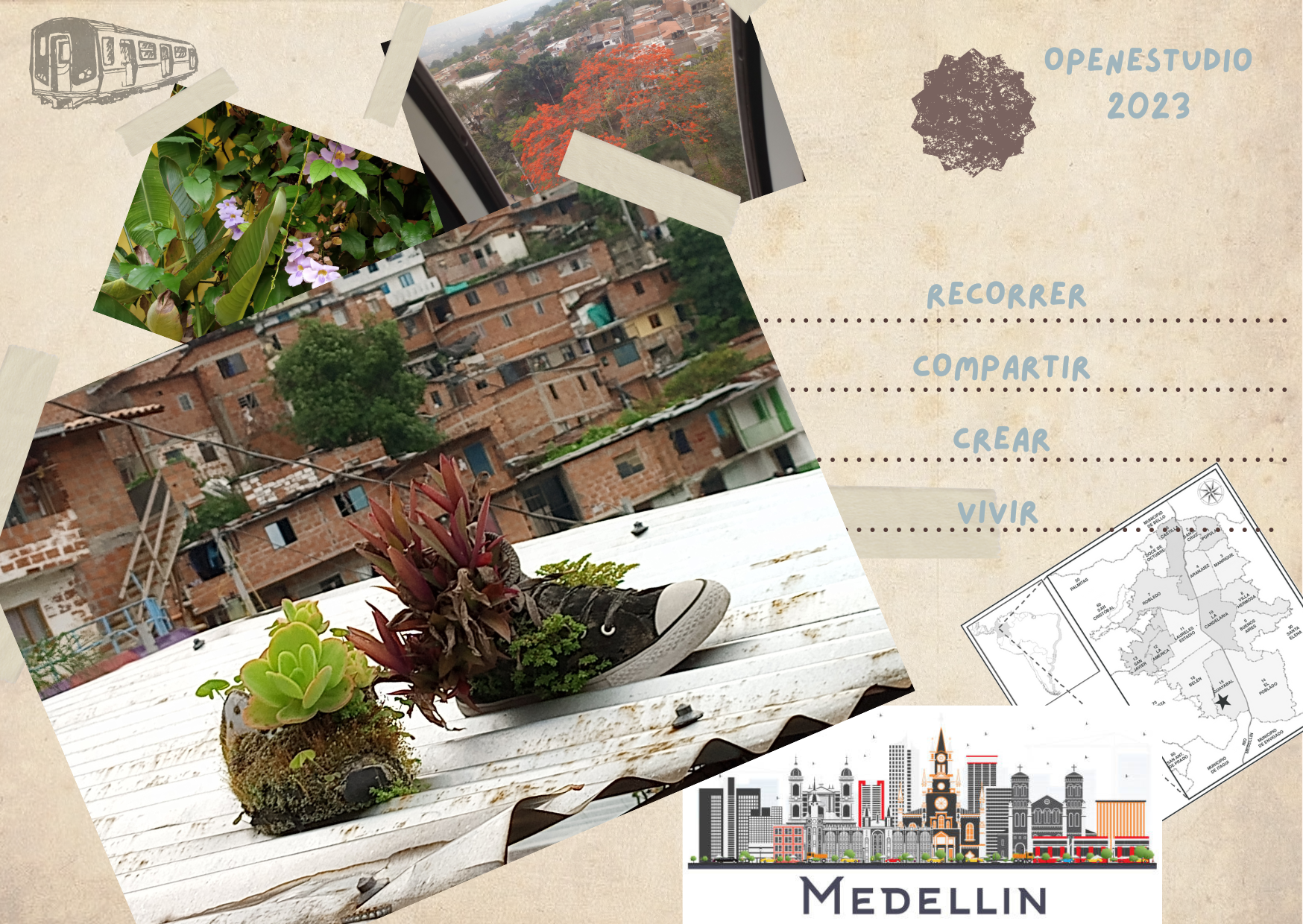 Ciudad de Medellin, vistas diversas