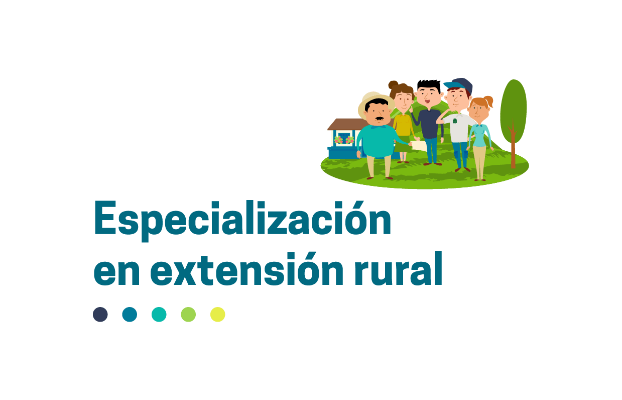 Botón Especialización en extensión rural